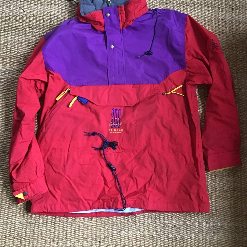 SOS Sportswear of Sweden, pullover ski jacket -vintage